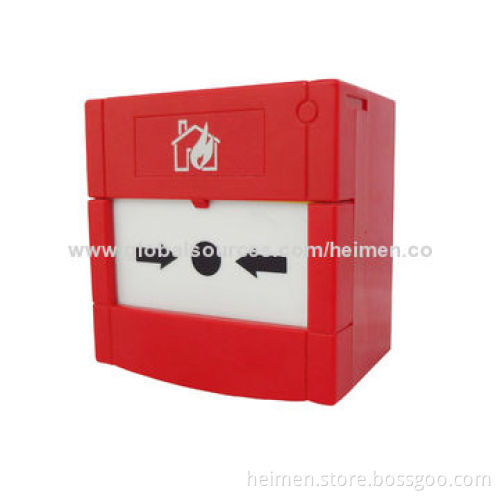 Waterproof Cover Supported Call Point with Red or Green for Options